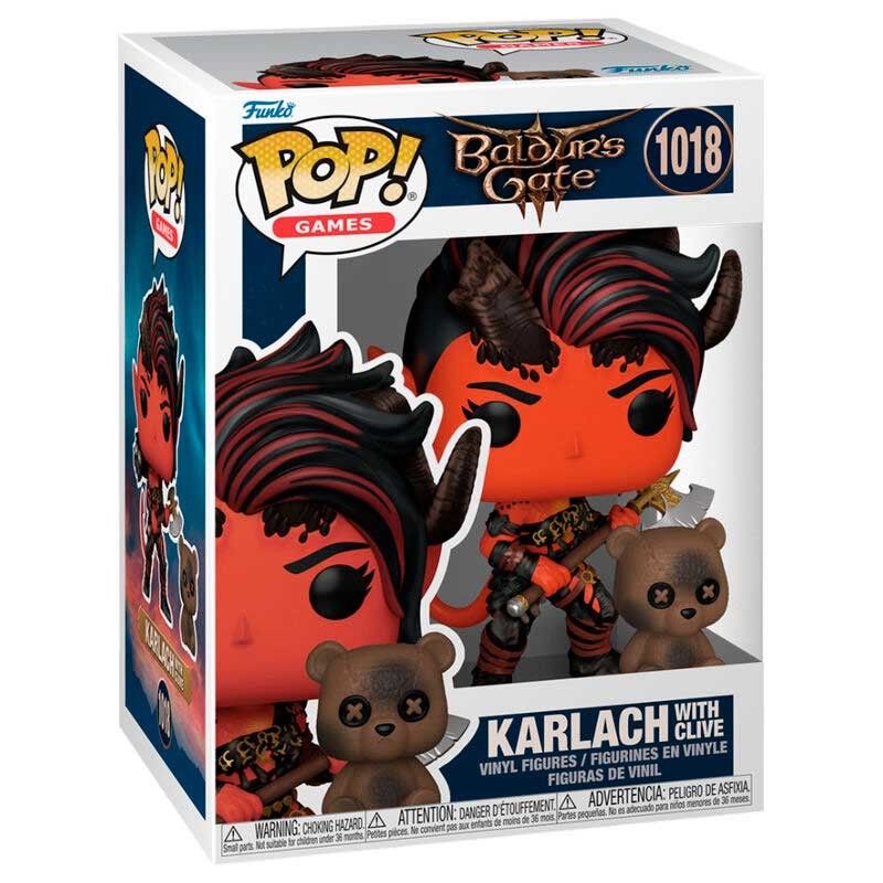 Funko Pop Games Baldurs Gate Karlach with Clive #1018