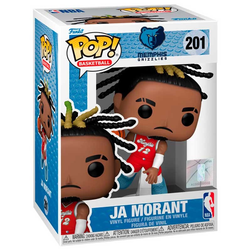 Funko Pop NBA Memphis Grizzlies Ja Morant (2024 City Edition) #201 0
