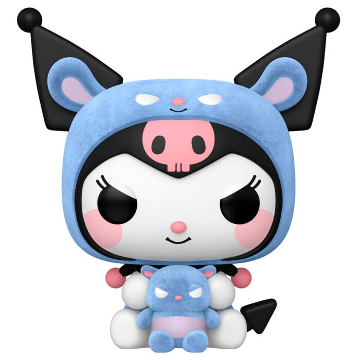 Funko Pop Kuromi - Kuromi as Baku Flocked #111