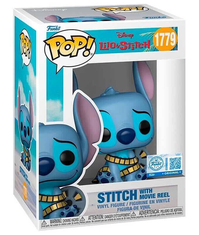 Funko Pop Disney Lilo & Stitch - Stitch with Movie Reel Special Edition #1779