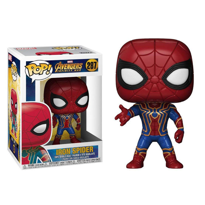 Funko Pop Marvel Avengers Infinity Wars Iron Spider #287