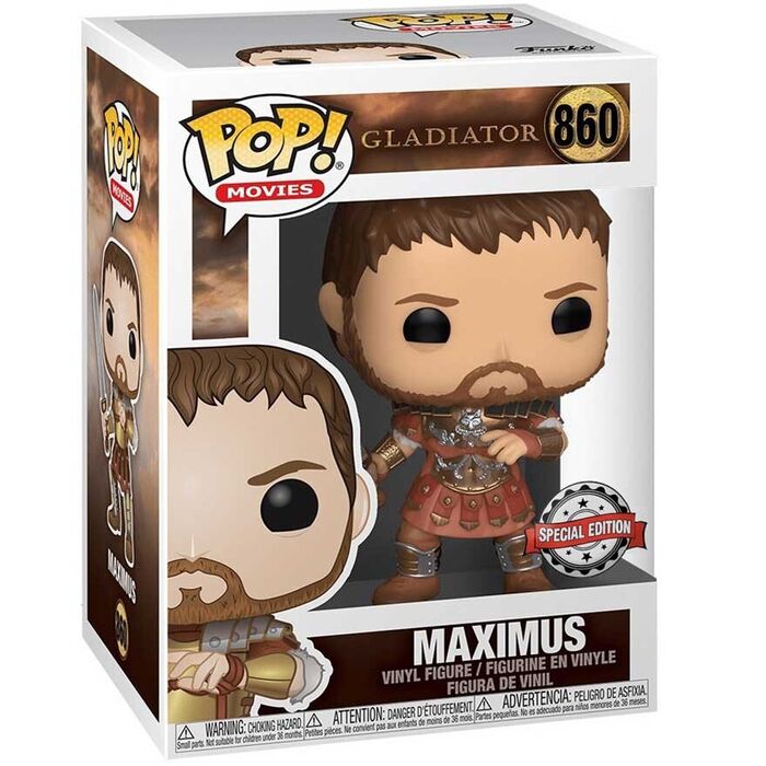 Funko Pop Gladiator Maximus Body Armor Special Edition #860