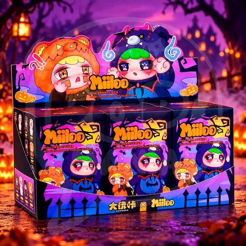 Miiloo Plush Figures Halloween Blind Box