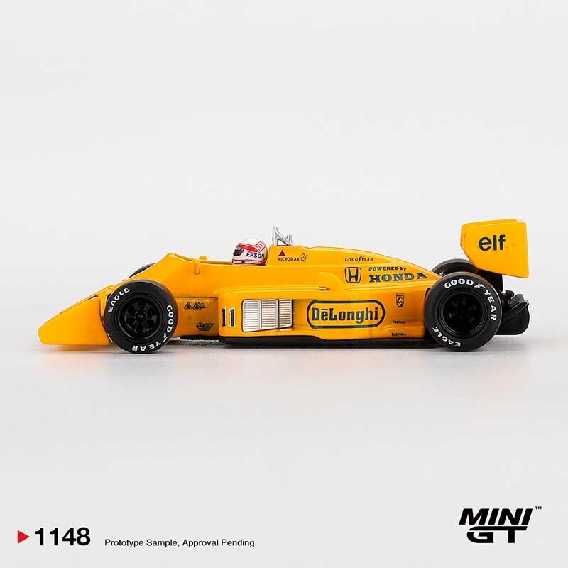 MINI GT Lotus 99T Satoru Nakajima 1987 Monaco Grand Prix 1/64 (1148)