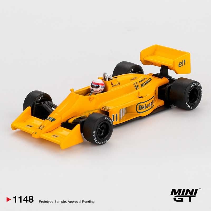 MINI GT Lotus 99T Satoru Nakajima 1987 Monaco Grand Prix 1/64 (1148)