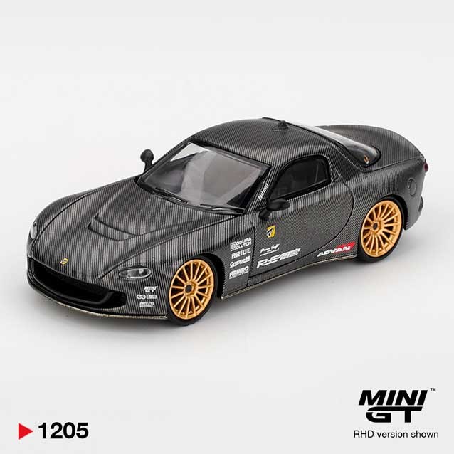 MINI GT Mazda RX-7 RE-Amemiya Matsukiyo KOKU 3 Rotor NA-7 TAS 2025 Best Tuned Car Award 1/64 (1205) 1