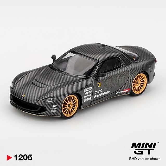 MINI GT Mazda RX-7 RE-Amemiya Matsukiyo KOKU 3 Rotor NA-7 TAS 2025 Best Tuned Car Award 1/64 (1205)