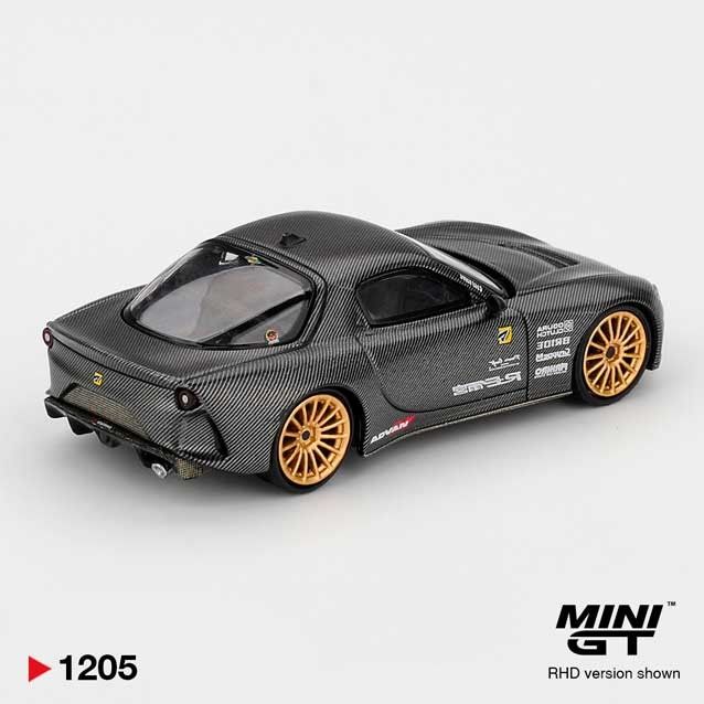 MINI GT Mazda RX-7 RE-Amemiya Matsukiyo KOKU 3 Rotor NA-7 TAS 2025 Best Tuned Car Award 1/64 (1205)