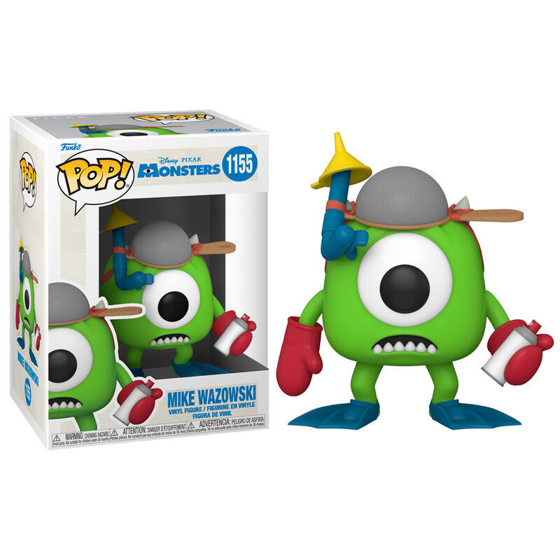 Funko Pop Disney Pixar Monsters Inc 20th Mike Wazowski with Mitts #1155