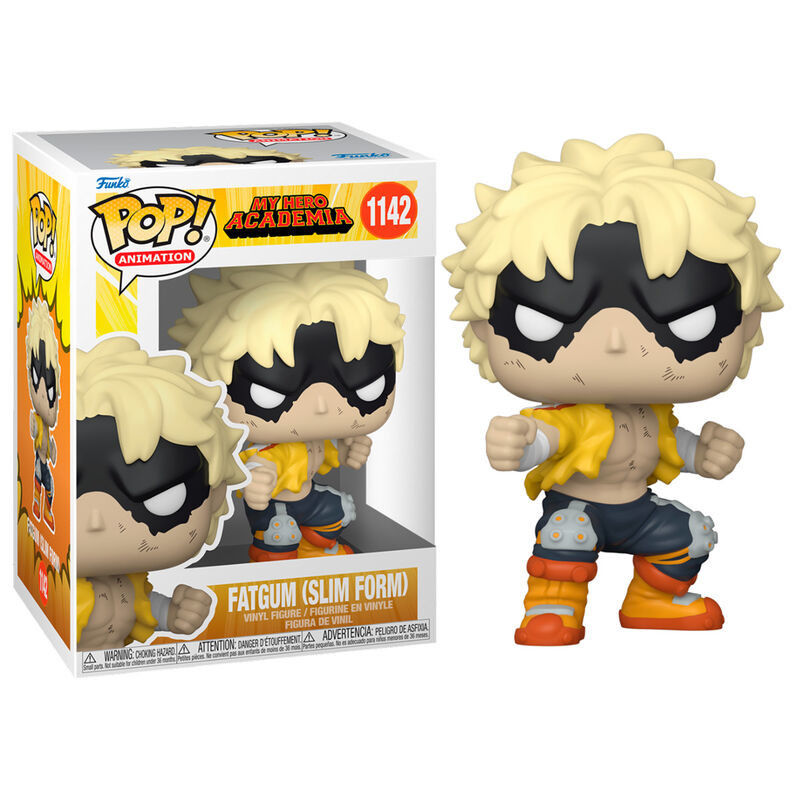 Funko Pop My Hero Academia Fatgum Slim Form #1142 (caixa com dano)