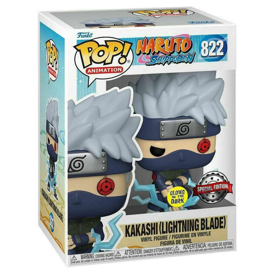 Funko Pop Naruto Kakashi (Lightning Blade) Special Edition & Glows in the Dark 0