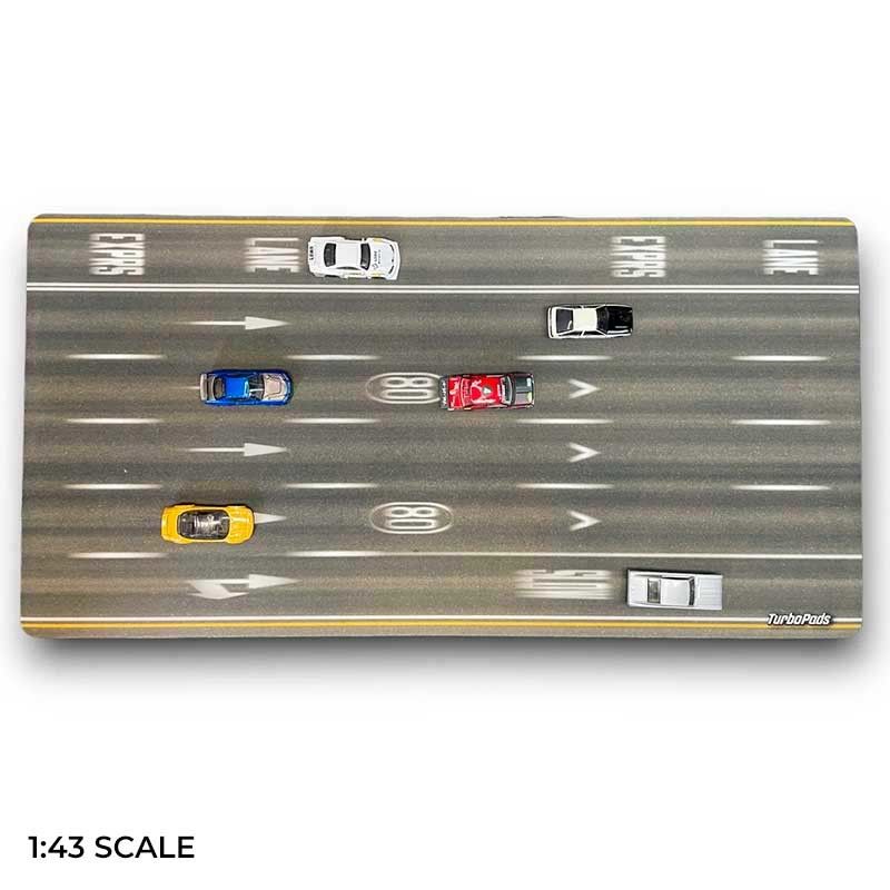 TurboPads Highway Diorama Mat 1/43