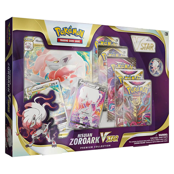 Pokémon Trading Card Game Hisuian Zoroark VSTAR Premium Collection (EN)