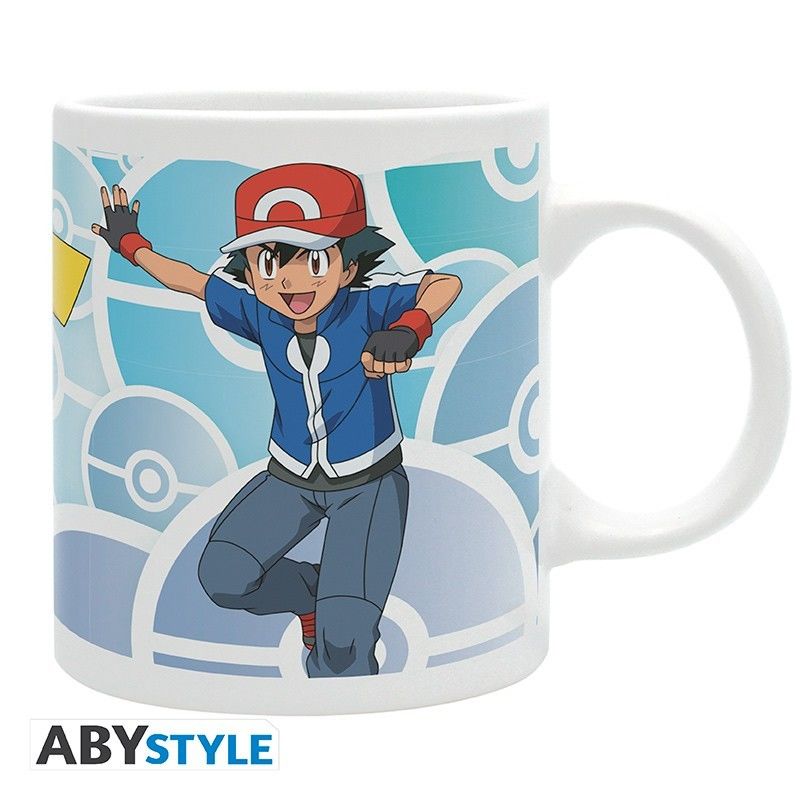 Caneca Pokémon I Choose You (Ash & Pikachu)