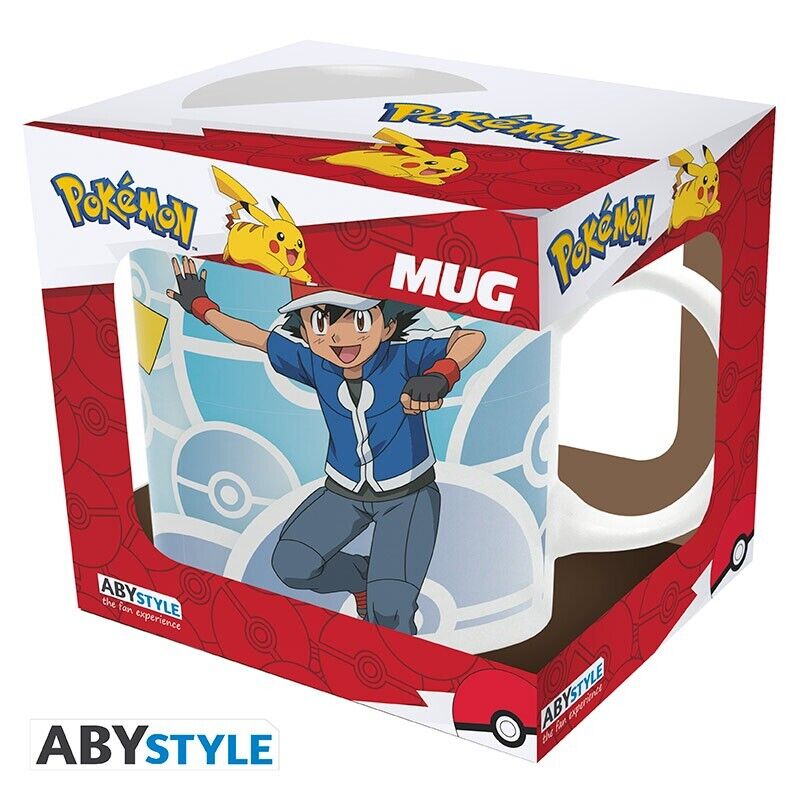 Caneca Pokémon I Choose You (Ash & Pikachu)