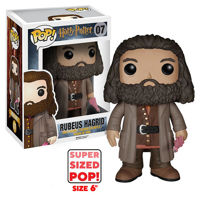 Funko Pop Harry Potter Rubeus Hagrid with Umbrella Super Sized Pop 6"
