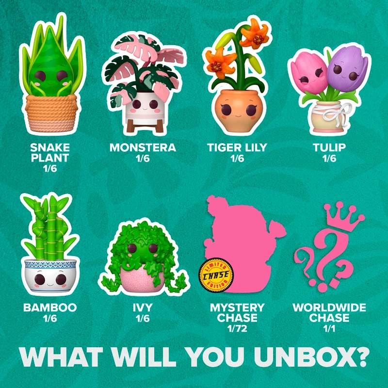 Funko Pop Mystery Plants Flora (Unid.)