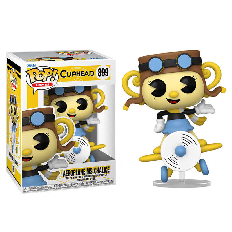 Funko Pop Cuphead Aeroplane Ms. Chalice #899
