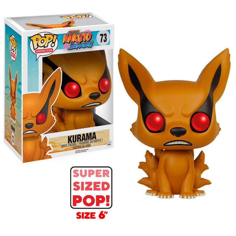 Funko Pop Naruto Shippuden Kurama Super Sized Pop 6"/15 cm #73