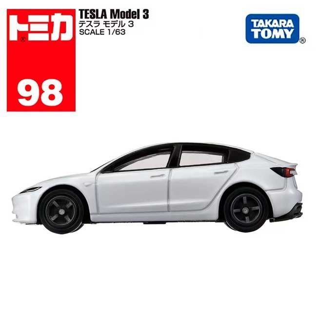 Takara Tomy Tesla Model 3 New Model 2025 1/63 (98)