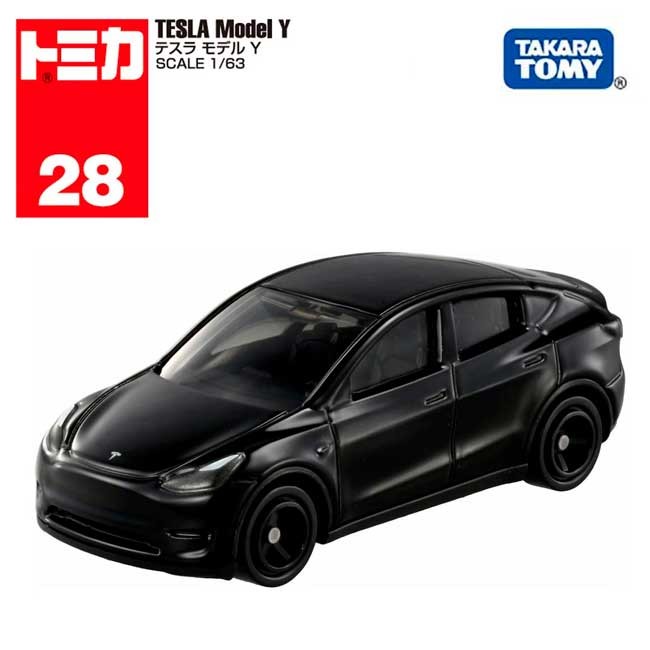 Takara Tomy Tesla Model Y New Model 2025 1/63 (28) 2