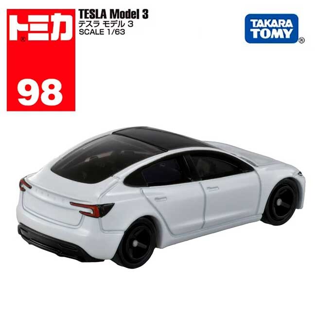 Takara Tomy Tesla Model 3 New Model 2025 1/63 (98) 2