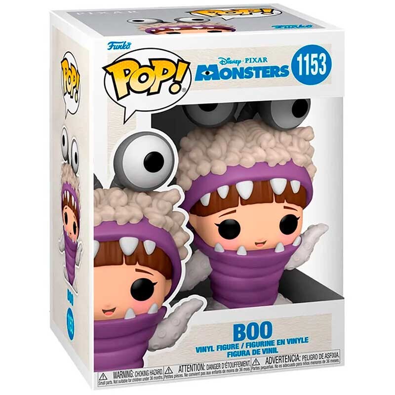 Funko Pop Disney Pixar Monsters Inc 20th Boo with Hood Up #1153 0