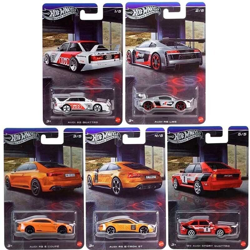 Hot Wheels Silver Series Audi 1/64 (GRT01)