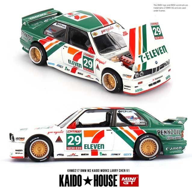 Kaido House MINI GT BMW M3 Larry Chen USA Exclusive 1/64 (217)