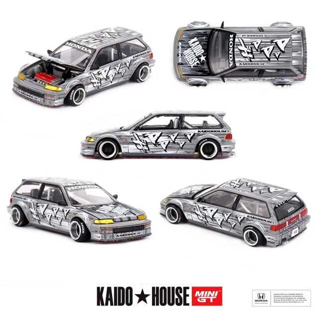 Kaido House MINI GT Honda Civic EF Kaido Manga V1 1/64 (260) 0