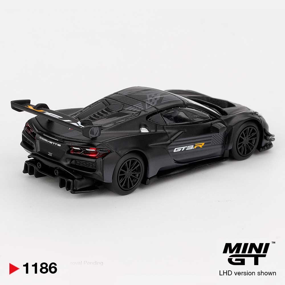 MINI GT Chevrolet Corvette Z06 GT3 R Road America Test Car LHD 1/64 (1186) 2