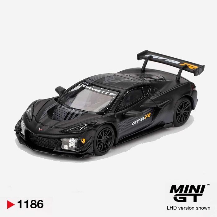 MINI GT Chevrolet Corvette Z06 GT3 R Road America Test Car LHD 1/64 (1186)