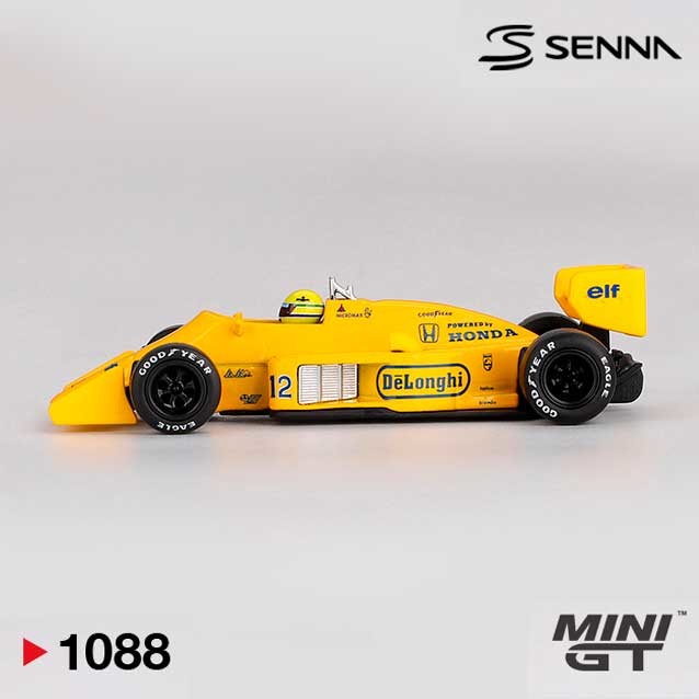 MINI GT Lotus 99T #12 Ayrton Senna 1987 Monaco Grand Prix Winner 1/64 (1088) 2