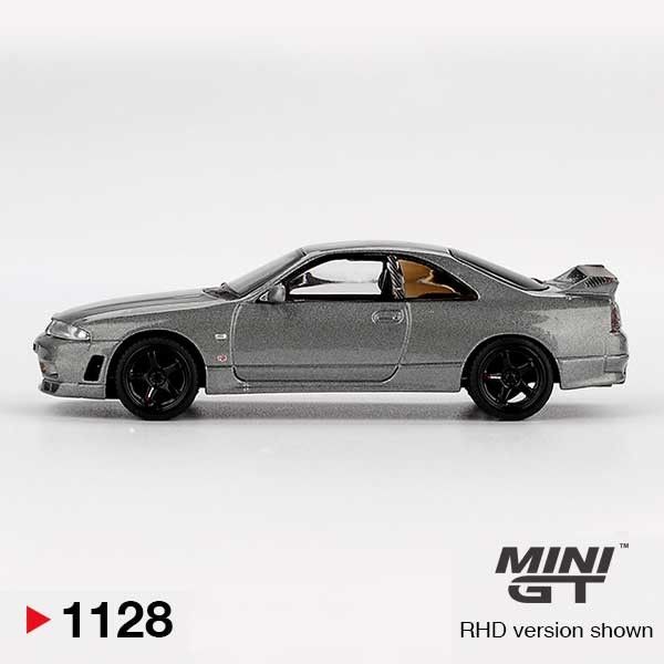 MINI GT NISSAN Skyline GT-R NISMO BCNR33 CRS Version Dark Metal Gray RHD 1/64 (1128)