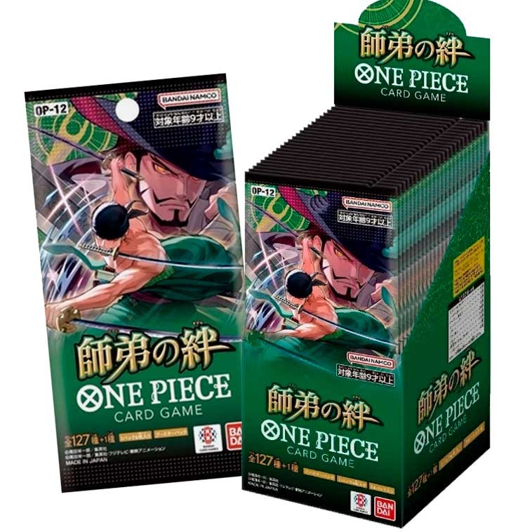 One Piece Trading Card Game Legacy of the Master OP-12 Booster (JPN) 0