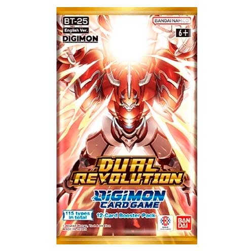 Digimon Trading Card Game Dual Revolution BT25 (1 Booster/1 Saqueta) EN 1