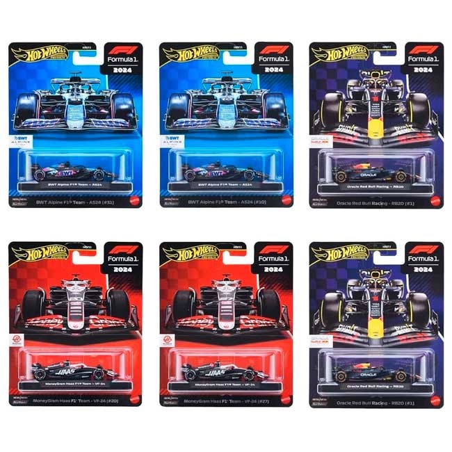 Hot Wheels Premium Formula 1 2024 1/64 (HRV11) 0
