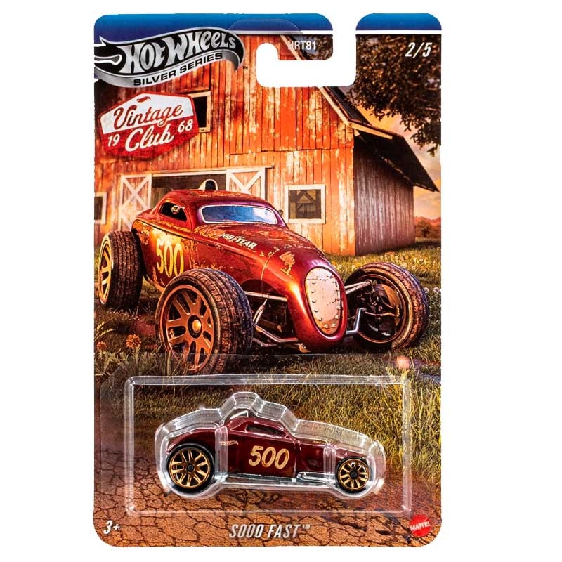 Hot Wheels Silver Series Vintage Club Grand Prix 1/64 (HRT81) 2