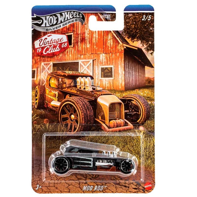Hot Wheels Silver Series Vintage Club Grand Prix 1/64 (HRT81) 3