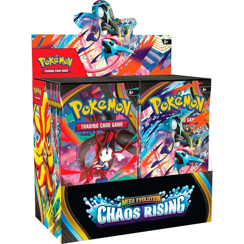 Pokémon Trading Card Game Mega Evolution Chaos Rising EN (1 Booster/Saqueta)