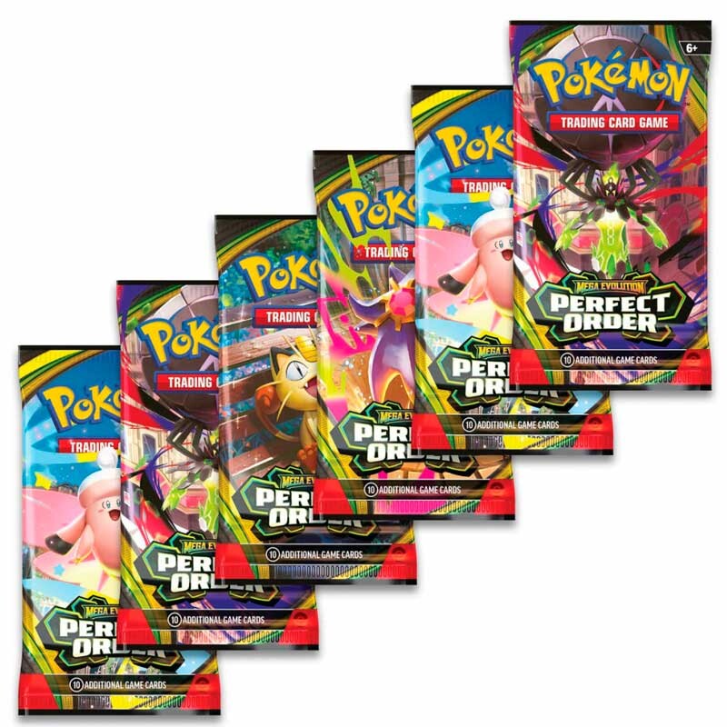 Pokémon Trading Card Game Mega Evolution Perfect Order EN (1 Booster/Saqueta) 1