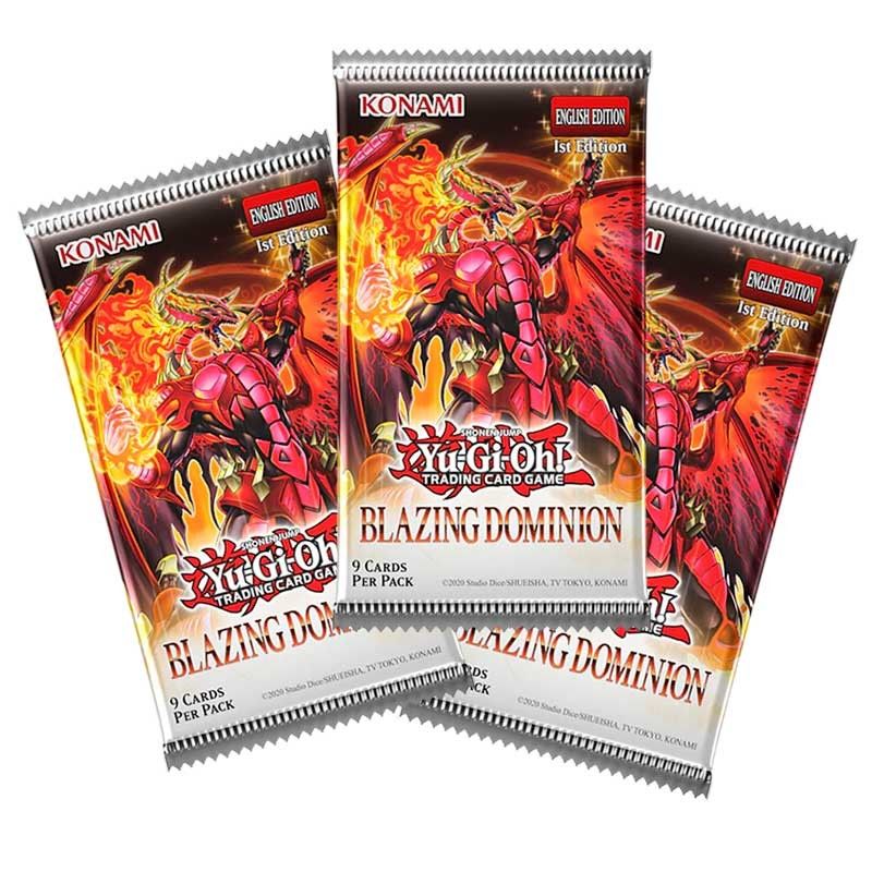 Yu-Gi-Oh! Trading Card Game Blazing Dominion 1st Edition Booster (EN)