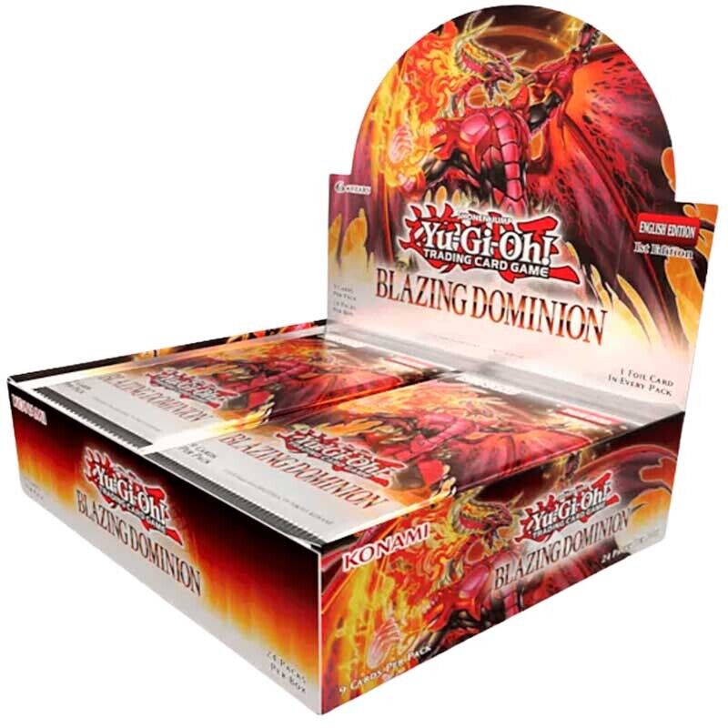 Yu-Gi-Oh! Trading Card Game Blazing Dominion 1st Edition Booster (EN)