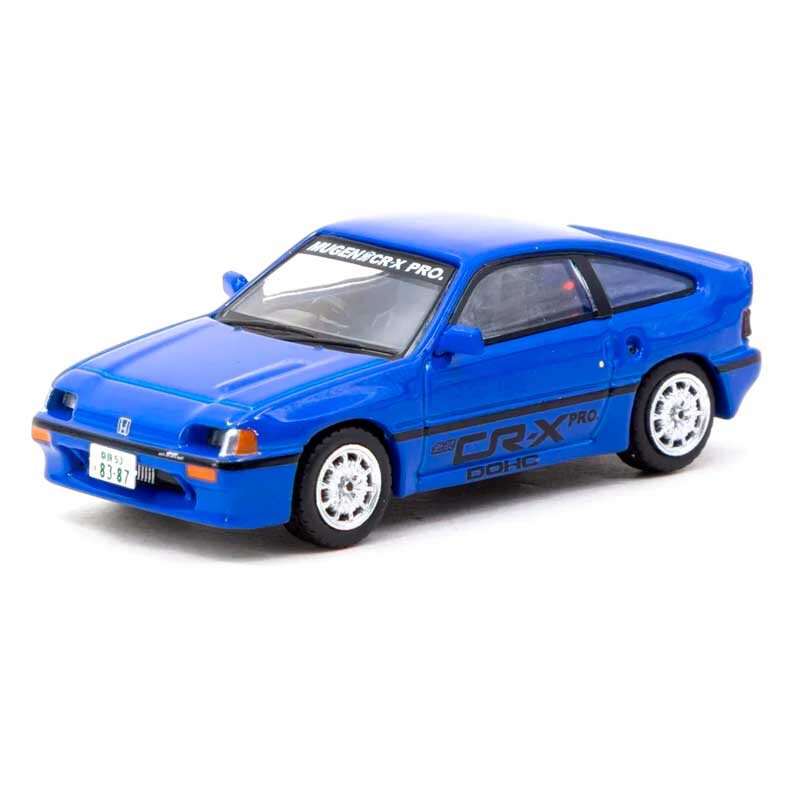 TARMAC WORKS Honda Ballade Sports MUGEN CR-X PRO Blue 1/64 1