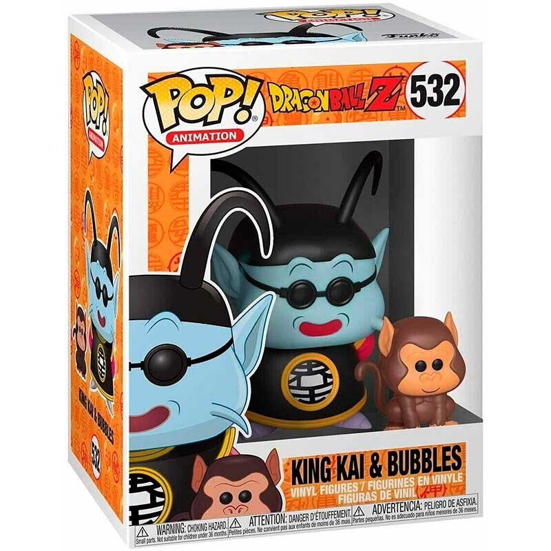 Funko Pop Dragon Ball Z King Kai & Bubbles #532 0