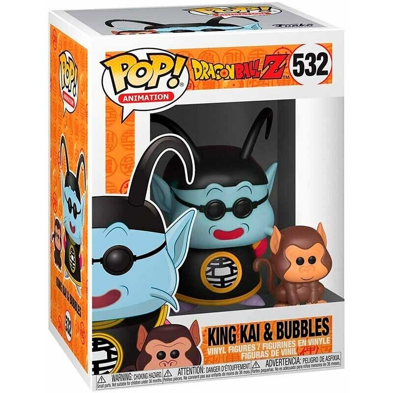 Funko Pop Dragon Ball Z King Kai & Bubbles #532