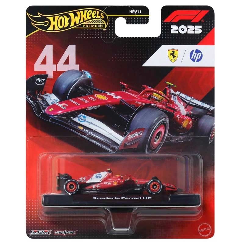 Hot Wheels Premium Formula 1 2025 Lewis Hamilton #44 1/64 (HRV11)