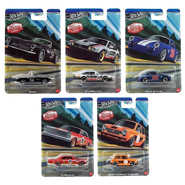 Hot Wheels Silver Series Vintage Club Grand Prix 2026 1/64 (HRT81) 0