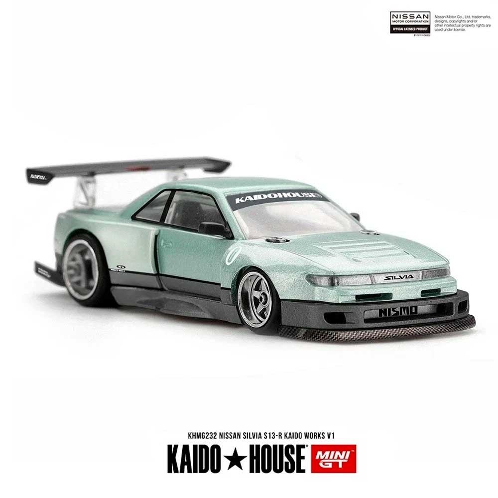 Kaido House MINI GT Nissan Silvia S13-R Kaido Works V1 1/64 (232) 2