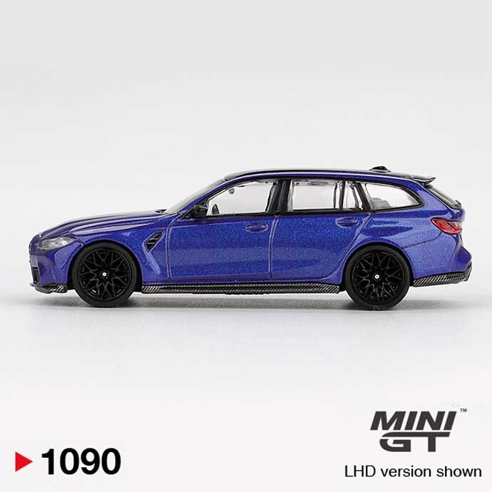 MINI GT BMW M3 Competition Touring Portimao Blue Metallic LHD 1/64 (1090) 1